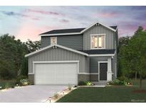 Charming two-story home with a two-car garage, neutral color palette, and welcoming front porch at 2178 Flower Blossom Ave, Brighton, CO 80601