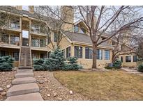 Well maintained exterior with meticulous landscaping, mature trees and plenty of natural light at 4804 E Kentucky Ave # D, Denver, CO 80246