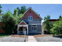 Charming two-story home with a landscaped yard at 436 Cherokee St, Denver, CO 80204