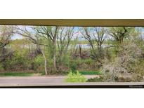 Scenic view from the balcony of a tree-lined property featuring an adjacent walking path at 655 S Alton Way # 8D, Denver, CO 80247