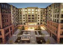 Spacious apartment complex with a well-manicured courtyard, offering an urban retreat at 20 Wilcox St # 316, Castle Rock, CO 80104