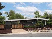 Charming single-story home featuring a modern design and welcoming curb appeal with well-maintained landscaping at 7695 Quitman St, Westminster, CO 80030