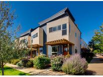 Beautiful townhomes with modern design, landscaping, and inviting outdoor spaces in a desirable community at 4661 14Th St, Boulder, CO 80304
