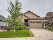 Charming single-Gathering home with two-car garage, landscaped yard, and inviting curb appeal at 7845 S Flat Rock Way, Aurora, CO 80016