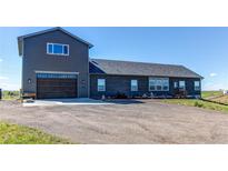 Charming one story home with a spacious front yard and a two car garage at 42919 Vista Rdg, Parker, CO 80138