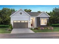 Charming single-story home featuring a two-car garage and professionally landscaped yard at 6675 Fawn Path Ln, Castle Pines, CO 80108