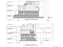 Two-story house with brick exterior and attached garage at 1317 S University Blvd, Denver, CO 80210