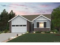 Charming, single-story home features a brick and siding exterior and well-manicured landscaping at 1321 Loraine N Cir, Lafayette, CO 80026
