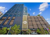 Modern condominium building in downtown location with great city views and mature trees at 1750 Wewatta St # 627, Denver, CO 80202