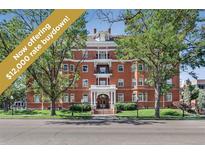 Charming brick building with beautiful balconies, offering a $12,000 rate buydown at 836 E 17Th Ave # 1A, Denver, CO 80218