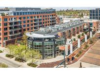 Beautiful view of the building featuring unique architecture and landscaping at 105 Fillmore St # 209, Denver, CO 80206