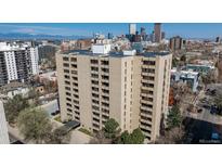 Urban high-rise apartment building boasts city views and modern architecture at 800 N Pearl St # 702, Denver, CO 80203