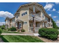 Charming condo with private balconies and stone accents at 9387 Ashbury Cir # 203, Parker, CO 80134