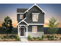 Charming two-story home with modern architectural details and a welcoming front entrance at 2086 Wagon Wheel Aly, Brighton, CO 80601