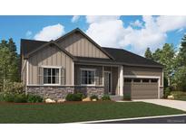 Charming single-Gathering home featuring stone accents, a two-car garage, and welcoming curb appeal at 2478 Bitterroot Pl, Highlands Ranch, CO 80129