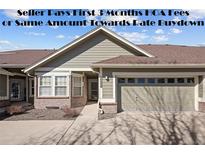 Charming single-story home featuring a two-car garage and a well-maintained front yard, plus seller incentives on HOA fees at 23625 E Kettle Pl, Aurora, CO 80016