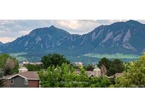 Stunning mountain views and city landscape visible from this community at 2938 Kalmia Ave # 6, Boulder, CO 80301
