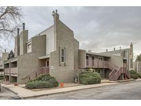 Exterior view of a multi-Gathering home with stairs and landscaping at 5300 E Cherry Creek South Dr # 1108, Denver, CO 80246