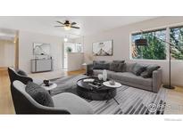 Bright living room with hardwood floors, large windows, and modern furnishings at 3125 20Th St, Boulder, CO 80304