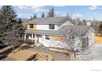 Modern two-story home with stylish exterior and landscaping at 6969 Harvest Rd, Boulder, CO 80301