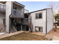 Inviting two-story condo featuring private balconies and updated exterior paint at 3275 34Th St # 77, Boulder, CO 80301
