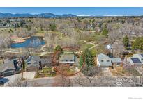 Charming home with mountain views and a pond nearby at 1449 Adams Pl, Louisville, CO 80027