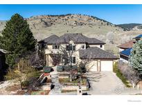 Attractive home with a well-manicured lawn and mountain views at 4655 7Th St, Boulder, CO 80304