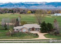 Secluded single-Gathering home on a large lot with mature trees and mountain views at 7940 Valmont Rd, Boulder, CO 80301