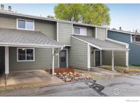 Inviting townhome featuring a covered entry and low maintenance landscaping in a desirable location at 2976 Eagle Way, Boulder, CO 80301