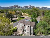 Beautiful home featuring a two-car garage and breathtaking mountain views in a quiet neighborhood at 5523 Stonewall Pl, Boulder, CO 80303