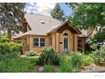 Charming single-Gathering home featuring a well-manicured front yard and inviting facade at 2030 Columbine Ave, Boulder, CO 80302