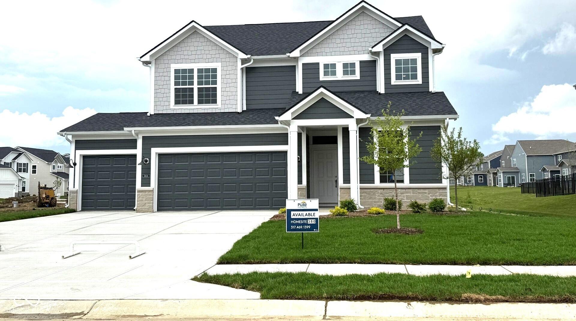 Photo one of 5804 Summertree Pl Whitestown IN 46052 | MLS 22032525