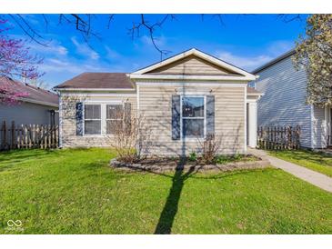Charming single-story home featuring a well-maintained lawn and inviting curb appeal at 14317 Banister Dr, Noblesville, IN 46060