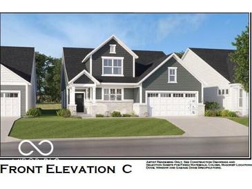 Charming two-story home with a classic design and attached two car garage at 5163 Nettleton Way, Avon, IN 46123