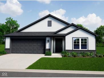 Charming single-story home with a two-car garage, landscaped yard, and classic curb appeal at 542 Alder Way, Sheridan, IN 46069