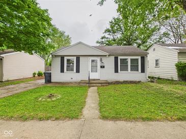 Charming single-story home with a well-maintained front yard and classic curb appeal at 602 W 34Th St, Anderson, IN 46013