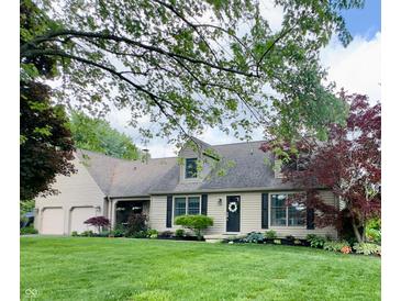 Charming home with a well-manicured lawn and mature landscaping, creating great curb appeal at 3559 S County Road 475 E, Plainfield, IN 46168