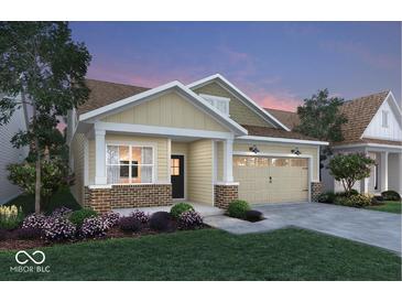 Charming single-Gathering home with a two-car garage, manicured lawn, and appealing curb appeal at 5151 Nettleton Way, Avon, IN 46123
