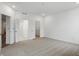 Empty bedroom with walk in closet and view to hallway at 16969 Cole Evans Dr, Noblesville, IN 46060