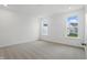 Empty bedroom with neutral carpet and view of neighborhood at 16969 Cole Evans Dr, Noblesville, IN 46060