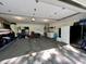Spacious garage with ample storage, epoxy flooring, laundry appliances, and a well-lit interior at 2892 S State Road 267, Plainfield, IN 46168