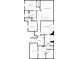 Second floor layout of a house with multiple bedrooms at 4738 Moss Creek Ct, Indianapolis, IN 46237