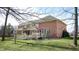 Brick house with deck and backyard at 4738 Moss Creek Ct, Indianapolis, IN 46237