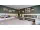Basement playroom with ample storage and open space, ideal for activities at 8722 Rockwood Ln, Indianapolis, IN 46259
