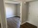 Open bedroom with a closet and wood floors at 17902 Cristin Way, Westfield, IN 46062