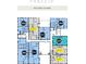 Second floor layout featuring unit 207's location relative to sold units at 319 E 16Th St # 207, Indianapolis, IN 46202