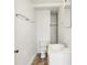 Bathroom featuring a vanity, a toilet, and chrome fixtures at 1901 N Tillotson Ave, Muncie, IN 47304
