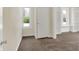 Bright bedroom with built in bookshelves and a large window at 1901 N Tillotson Ave, Muncie, IN 47304