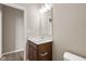 Bathroom with a vanity, a sink, and a toilet at 2184 Galleone Way, Plainfield, IN 46168