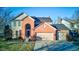 Brick two-story house with attached two-car garage at 12106 Cabri Ln, Fishers, IN 46037